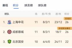 国安强势登顶积分榜，天津泰达能否追赶？的简单介绍